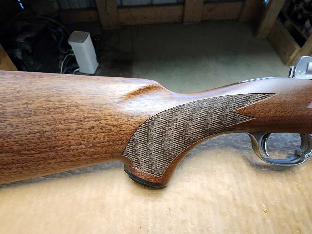 PICS! NEW RUGER HAWKEYE HUNTER 308 WINCHESTER 20 SS THREADED STAINLESS M 77-img-8