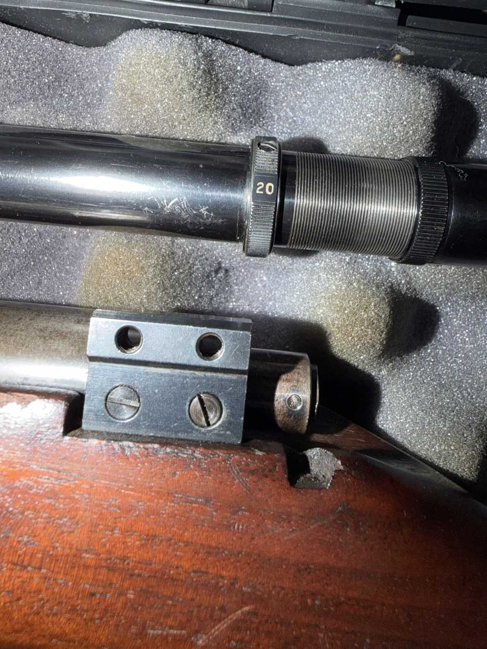 Nice  Winchester model 75 rifle 20 power Lyman super targetspot scope .22-img-16