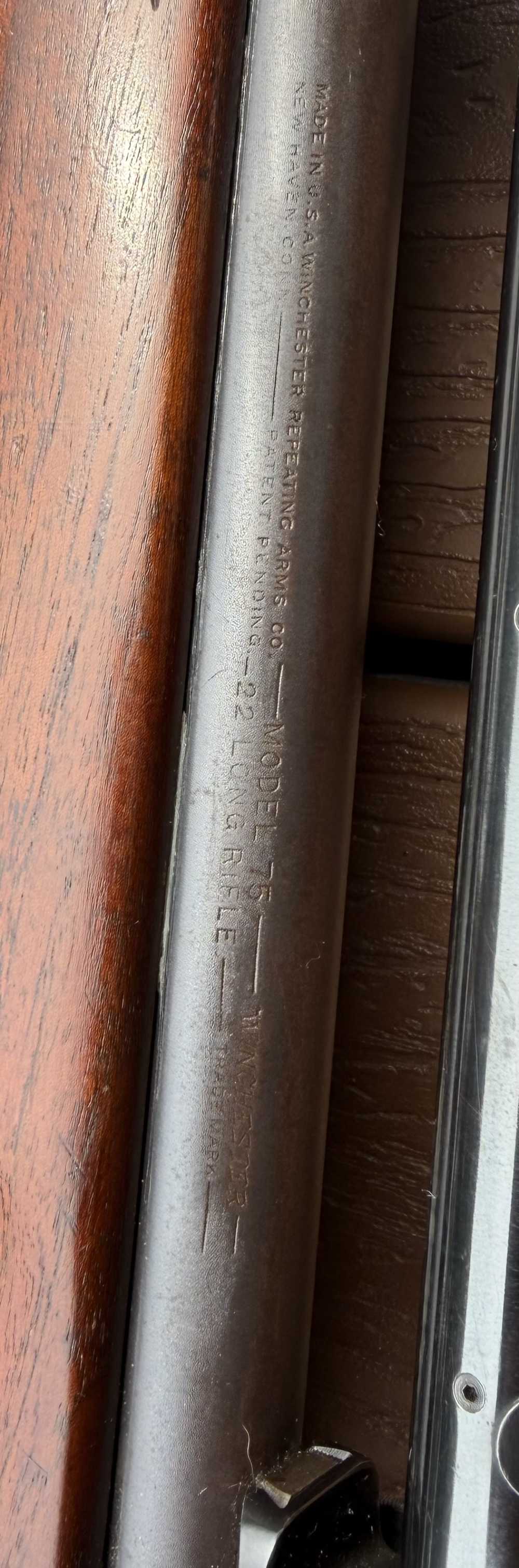 Nice  Winchester model 75 rifle 20 power Lyman super targetspot scope .22-img-5