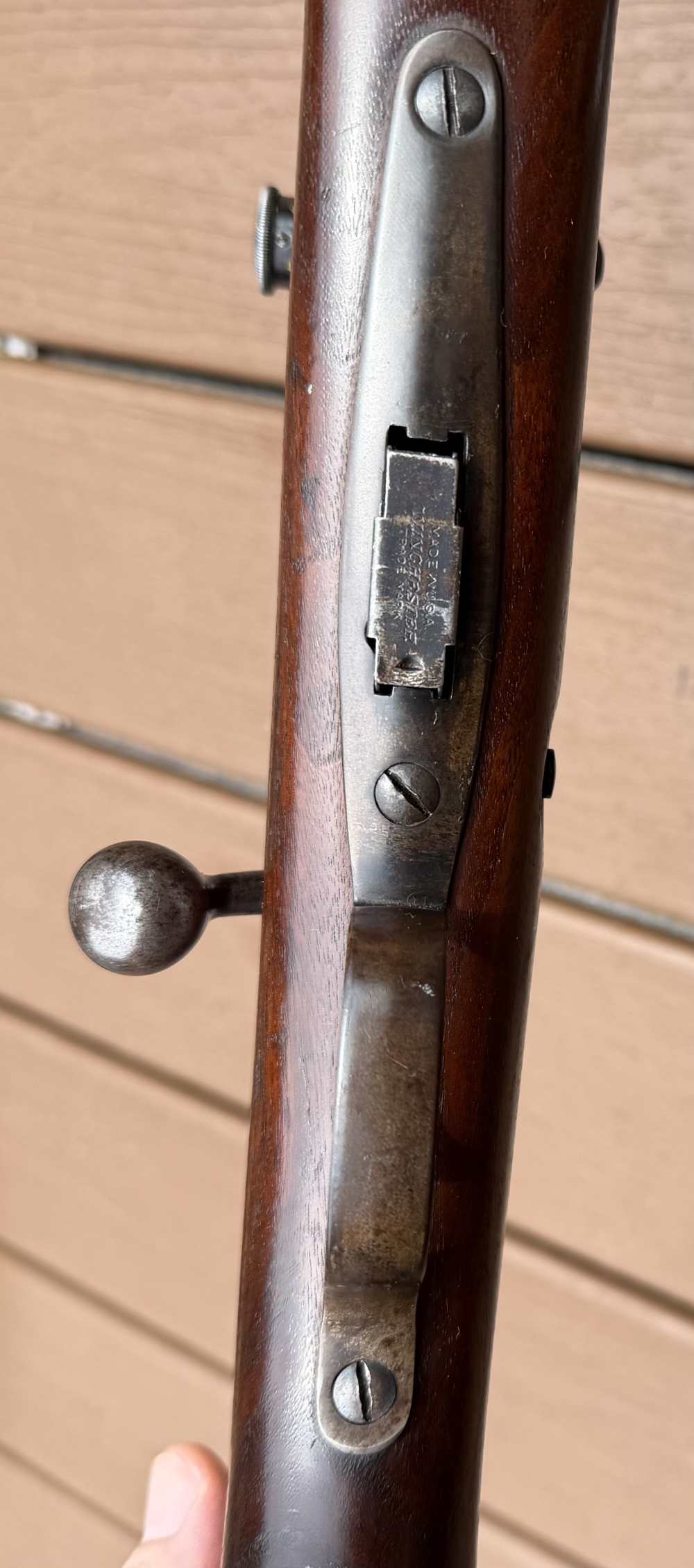 Nice  Winchester model 75 rifle 20 power Lyman super targetspot scope .22-img-9