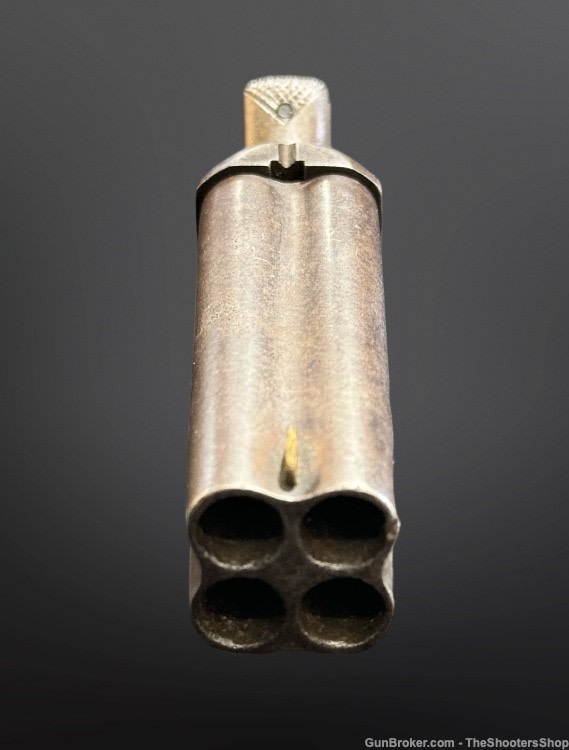 C Sharps Fourth Model Pepper Box 32 Rim Fire-img-1