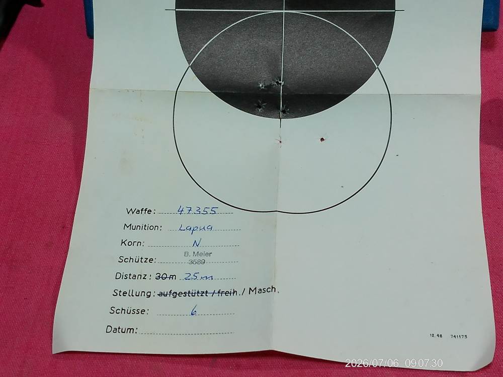 SIG P210 .22LR CONVERSION KIT  IN ORIGINAL BOX test target *MINT*-img-8