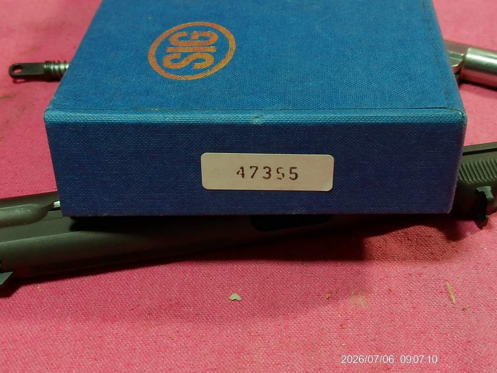 SIG P210 .22LR CONVERSION KIT  IN ORIGINAL BOX test target *MINT*-img-7