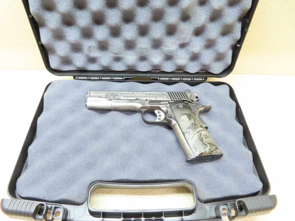 Kimber Custom 1911 .45 ACP – Limited Edition Elon Musk “First Amend 1/25  -img-42