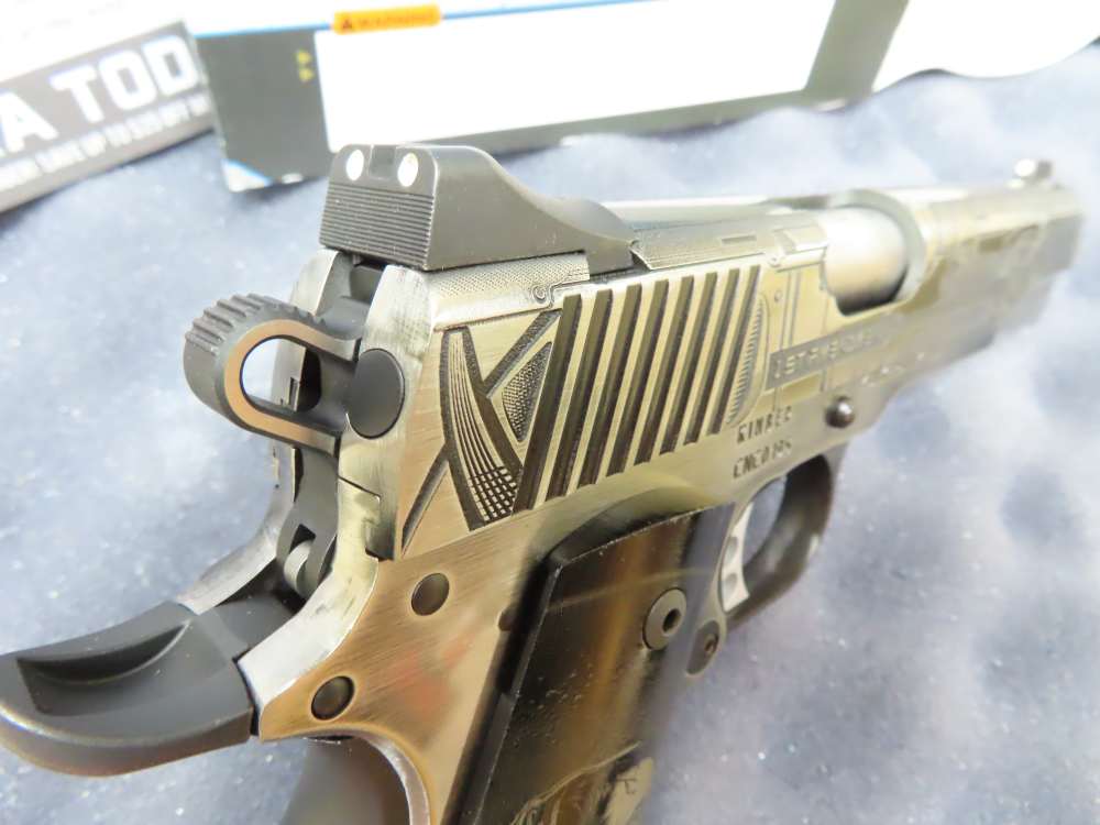Kimber Custom 1911 .45 ACP – Limited Edition Elon Musk “First Amend 1/25  -img-32