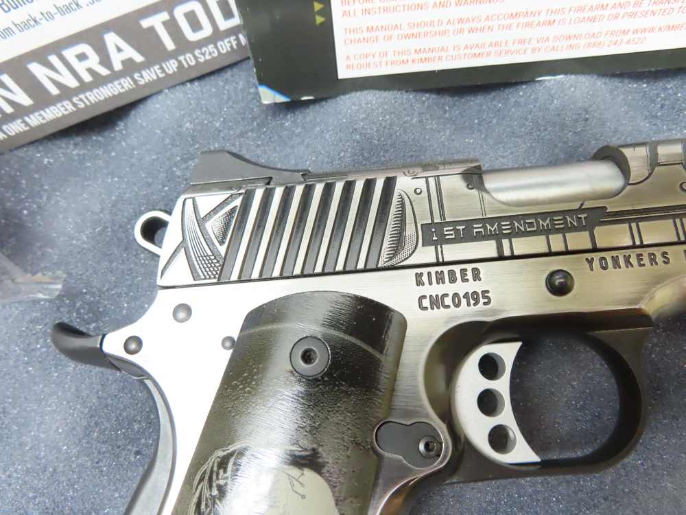 Kimber Custom 1911 .45 ACP – Limited Edition Elon Musk “First Amend 1/25  -img-21