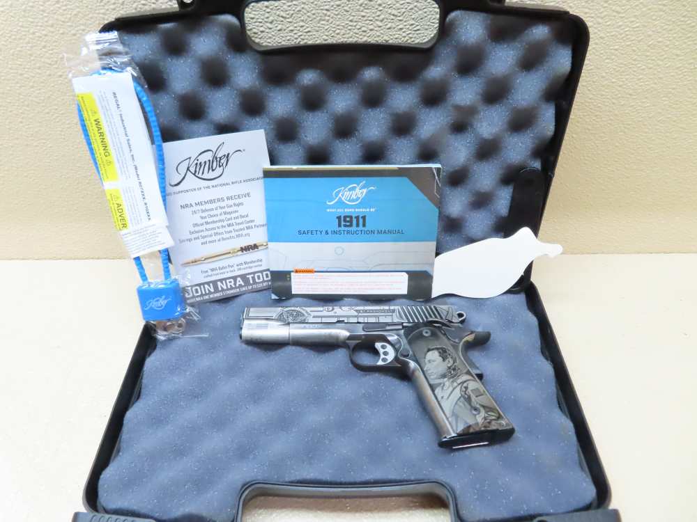 Kimber Custom 1911 .45 ACP – Limited Edition Elon Musk “First Amend 1/25  -img-4
