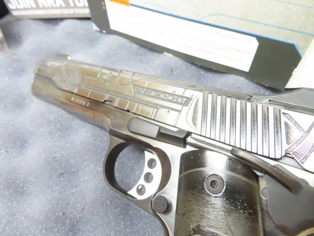 Kimber Custom 1911 .45 ACP – Limited Edition Elon Musk “First Amend 1/25  -img-40
