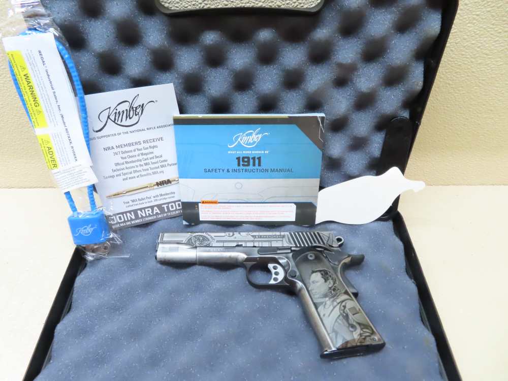 Kimber Custom 1911 .45 ACP – Limited Edition Elon Musk “First Amend 1/25  -img-15