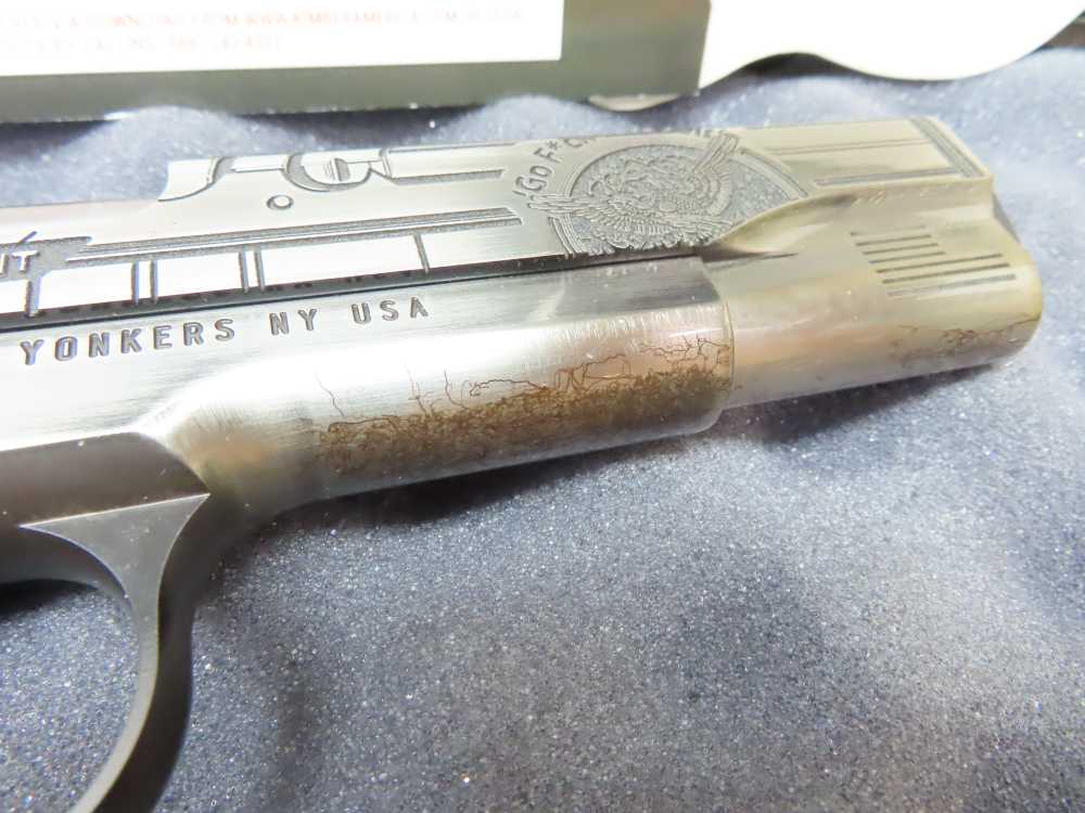 Kimber Custom 1911 .45 ACP – Limited Edition Elon Musk “First Amend 1/25  -img-30