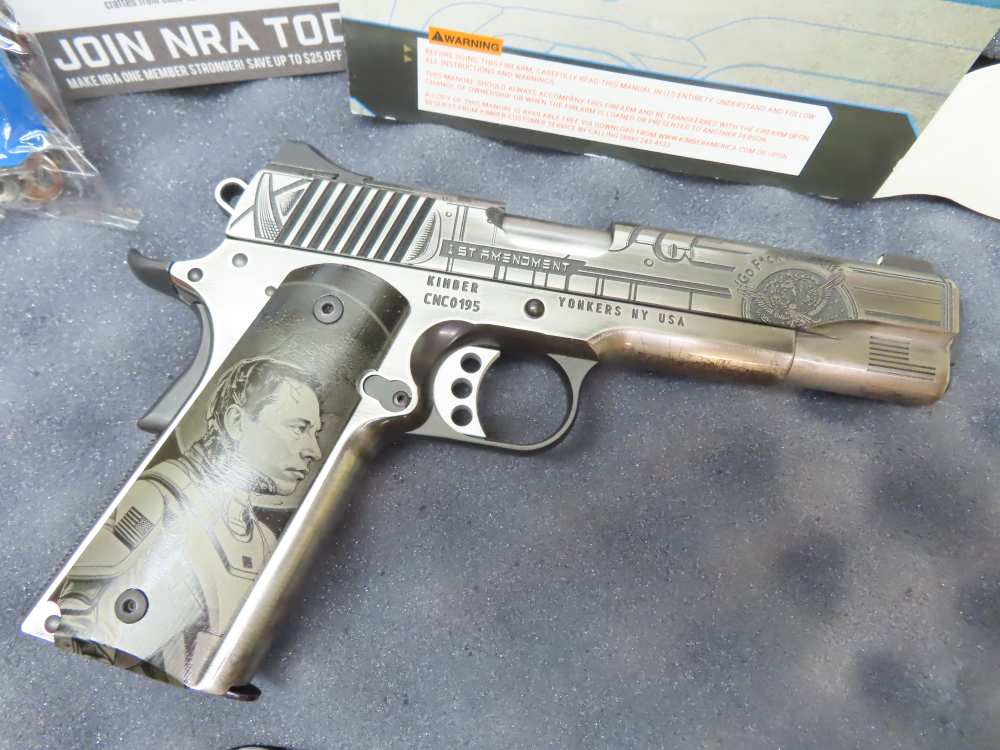 Kimber Custom 1911 .45 ACP – Limited Edition Elon Musk “First Amend 1/25  -img-27
