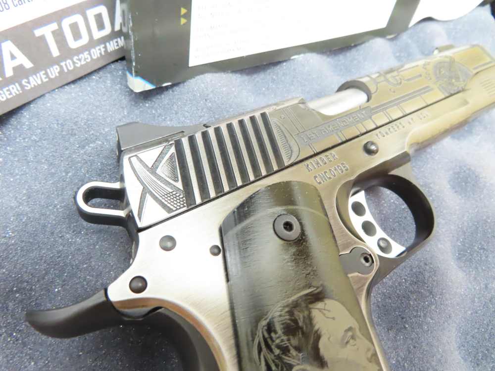 Kimber Custom 1911 .45 ACP – Limited Edition Elon Musk “First Amend 1/25  -img-20