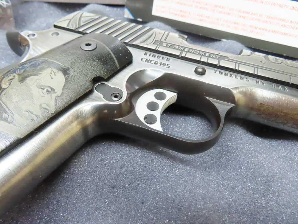 Kimber Custom 1911 .45 ACP – Limited Edition Elon Musk “First Amend 1/25  -img-29