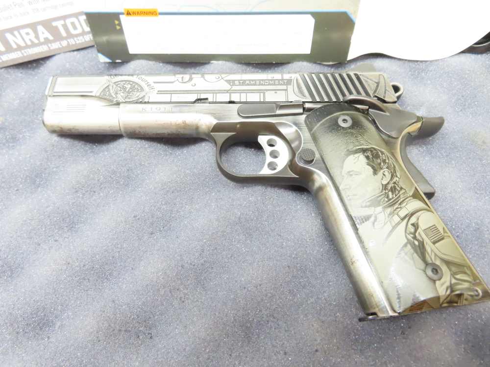 Kimber Custom 1911 .45 ACP – Limited Edition Elon Musk “First Amend 1/25  -img-5