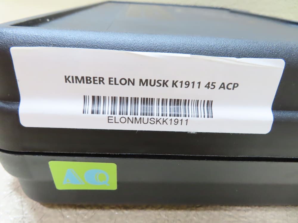 Kimber Custom 1911 .45 ACP – Limited Edition Elon Musk “First Amend 1/25  -img-3