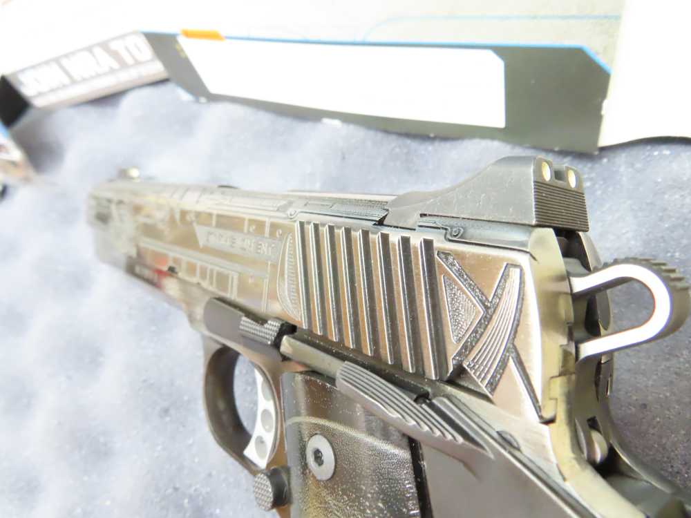 Kimber Custom 1911 .45 ACP – Limited Edition Elon Musk “First Amend 1/25  -img-39