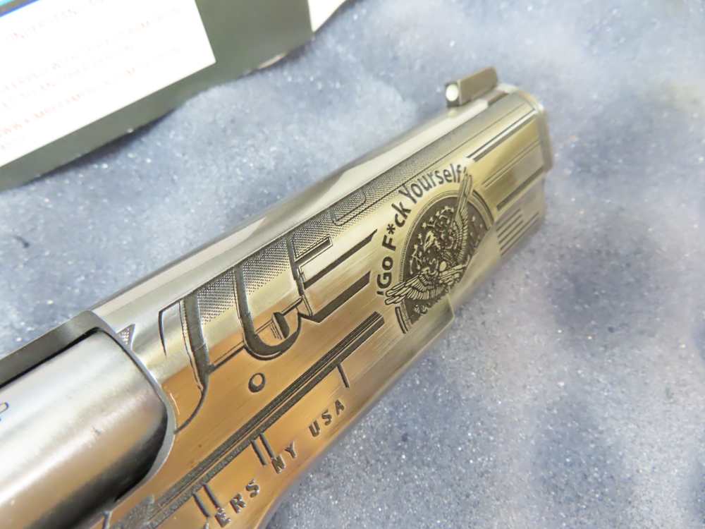 Kimber Custom 1911 .45 ACP – Limited Edition Elon Musk “First Amend 1/25  -img-36