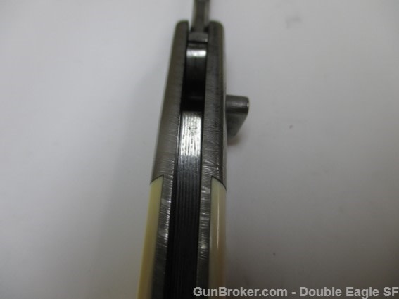 RADOS Custom Damascus STILETTO, Engnath Pinup Girl Scrimshaw  -img-39