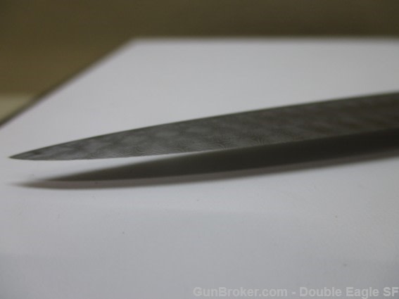 RADOS Custom Damascus STILETTO, Engnath Pinup Girl Scrimshaw  -img-10