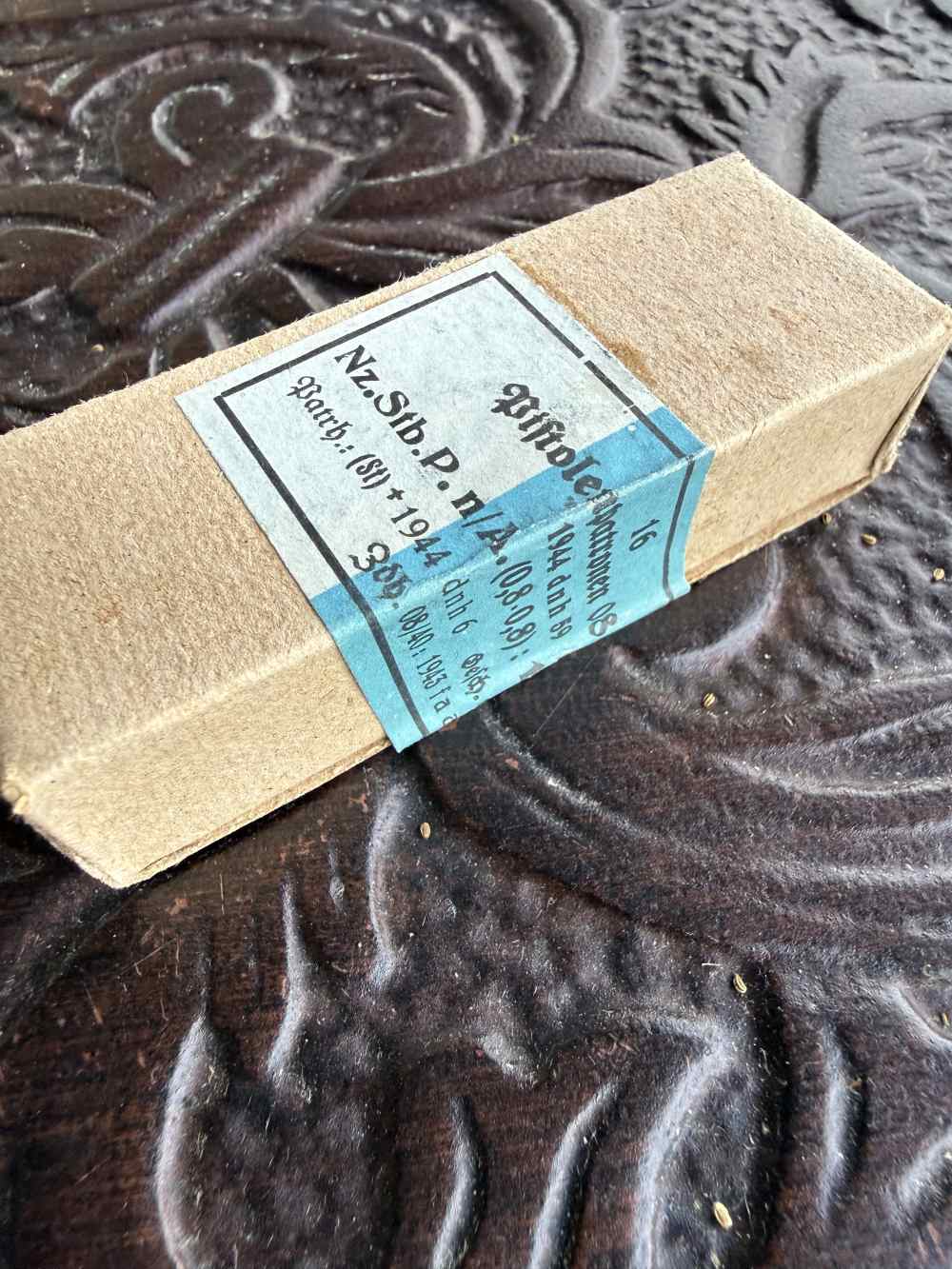 WW2 ammo 9mm original mint.  -img-5