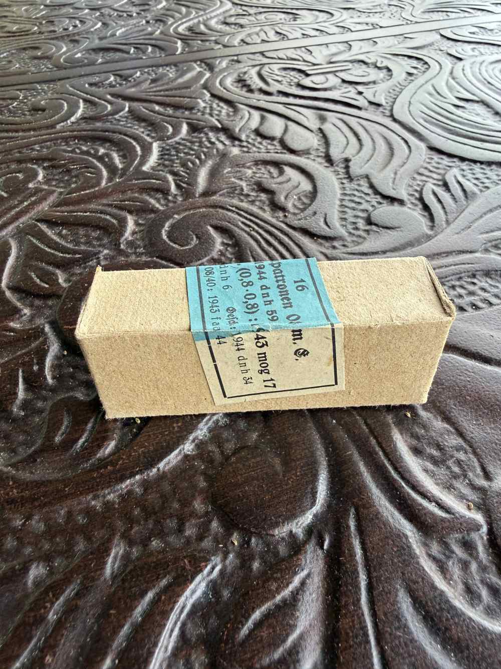 WW2 ammo 9mm original mint.  -img-0
