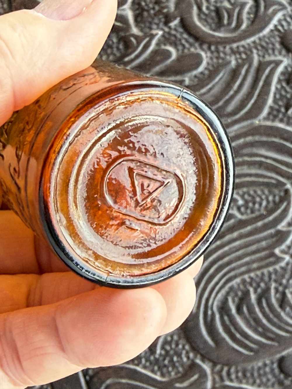 WW2 GERMAN ETHER BOTTLE "AETHER" SIGNIFICANT PIECE OF HISTORY.-img-5