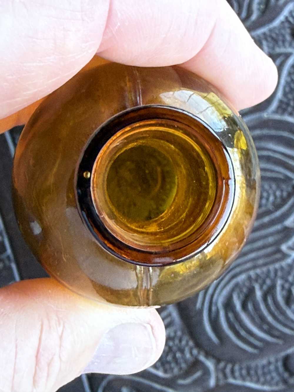 WW2 GERMAN ETHER BOTTLE "AETHER" SIGNIFICANT PIECE OF HISTORY.-img-4