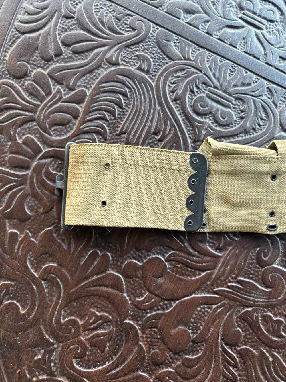 MODEL 1912 CAVALRY CARTRIDGE BELT COMPLETE FUNCTIONAL.-img-9