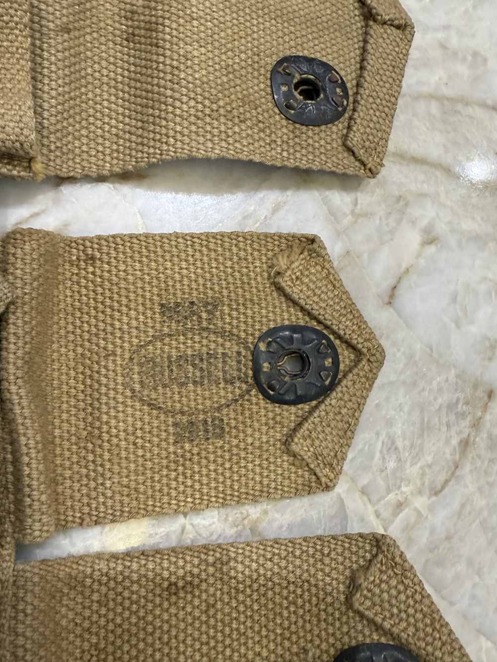 MODEL 1912 CAVALRY CARTRIDGE BELT COMPLETE FUNCTIONAL.-img-2