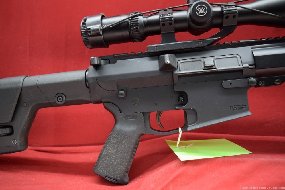 (29028)USED CMMG MK3 6.5 Creedmoor 24" barrel W/ Vortex scope & Bipod-img-2