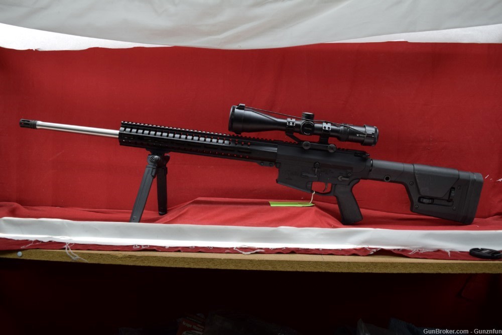(29028)USED CMMG MK3 6.5 Creedmoor 24" barrel W/ Vortex scope & Bipod-img-6