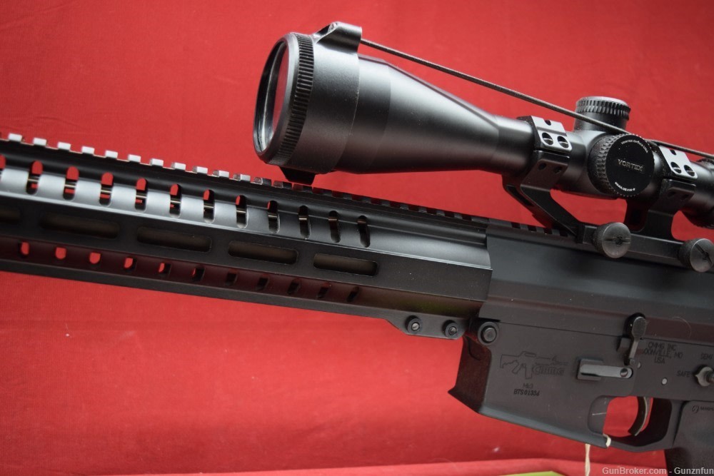 (29028)USED CMMG MK3 6.5 Creedmoor 24" barrel W/ Vortex scope & Bipod-img-9