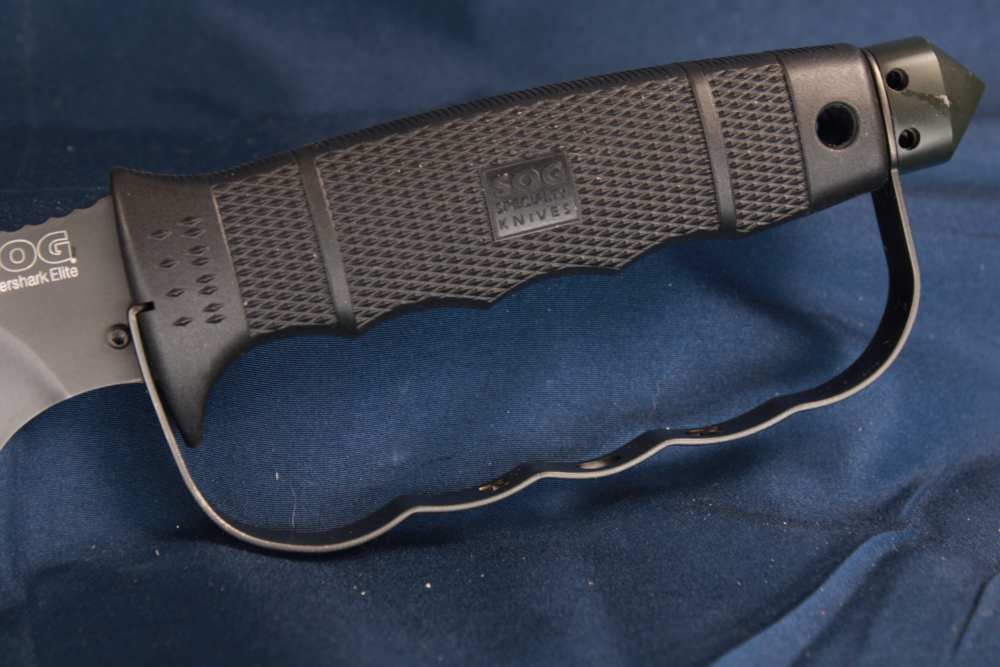 LNIB SOG Tiger Shark Elite 15.25" length 9" blade knife-img-7