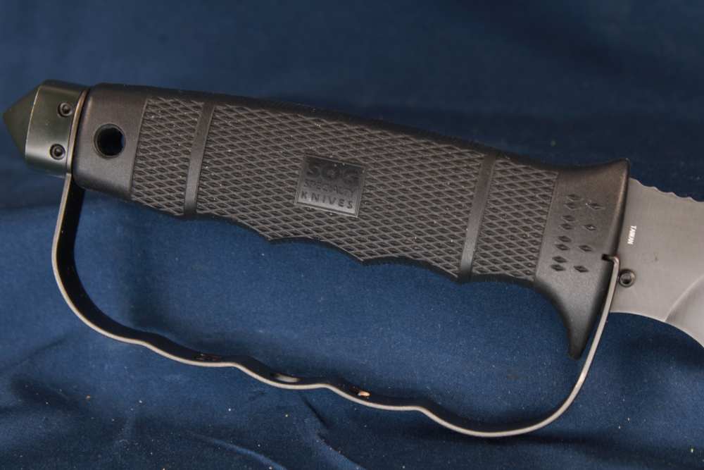 LNIB SOG Tiger Shark Elite 15.25" length 9" blade knife-img-3