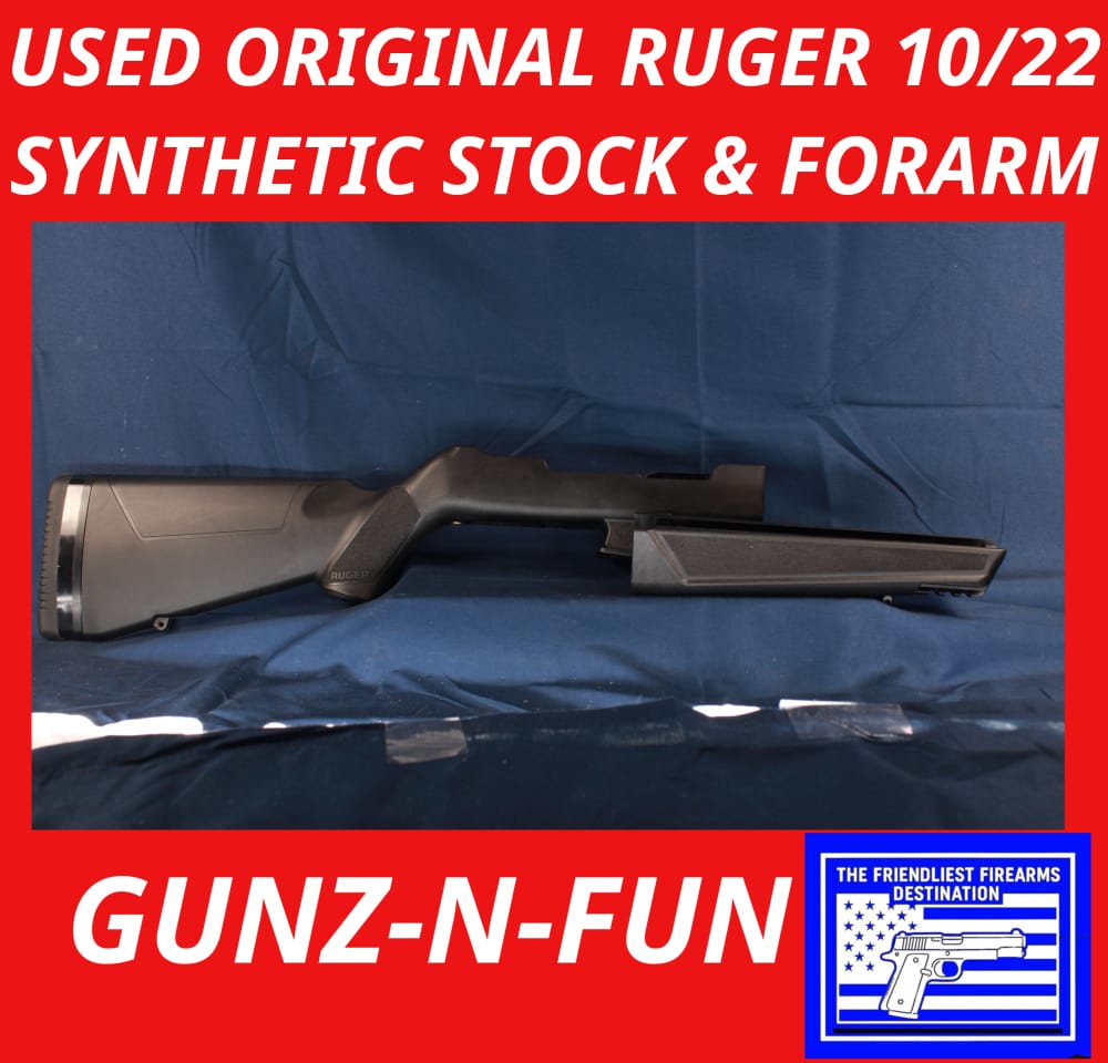 USED Original Ruger PC Carbine black Synthetic stock & forarm only-img-0