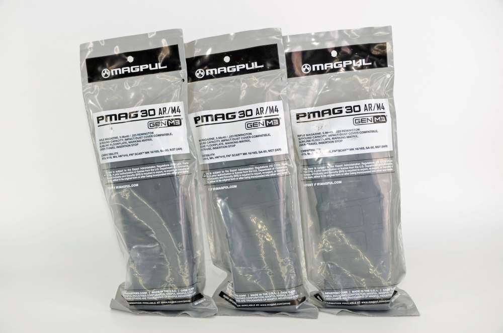 MAGPUL PMAG 30 GEN M3 223/5.56NATO M4 AR-15 30RD MAGAZINE AR x3-img-0