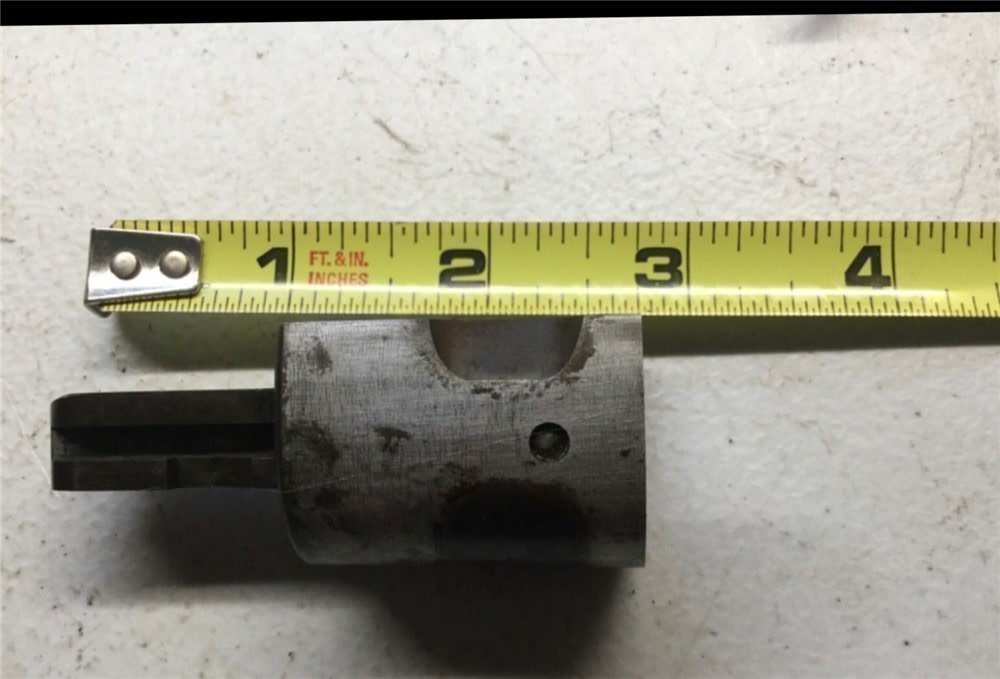Mauser Bayonet Lug w / pin SHORT version  2 3/4” long  original vintage use-img-0