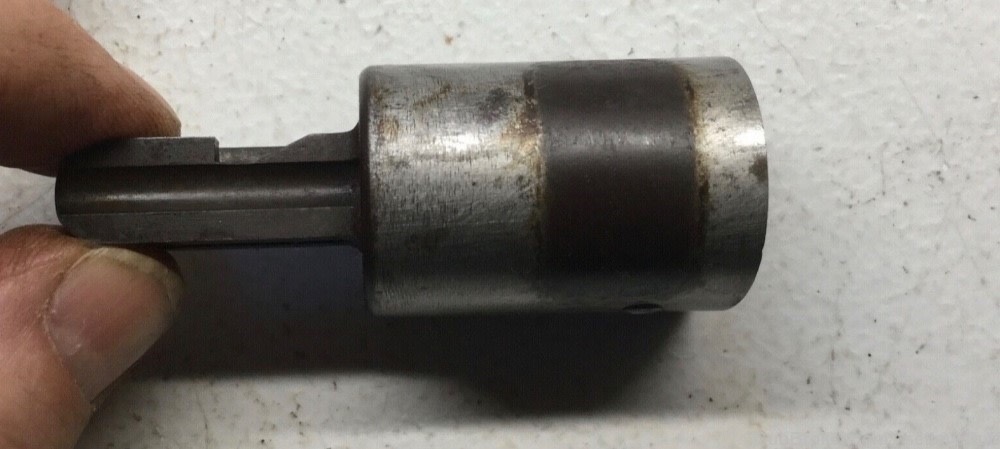 Mauser Bayonet Lug w / pin SHORT version  2 3/4” long  original vintage use-img-3