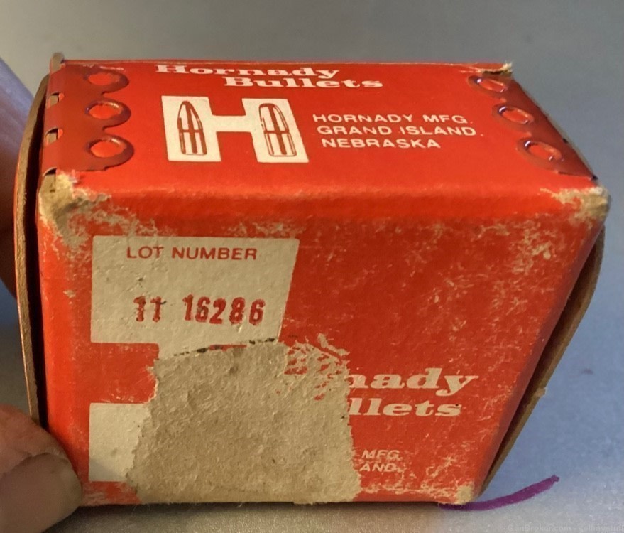 HORNADY 22 cal, 55 gr, .224 dia, SX , open box 71 reloading bullets,  2260-img-2