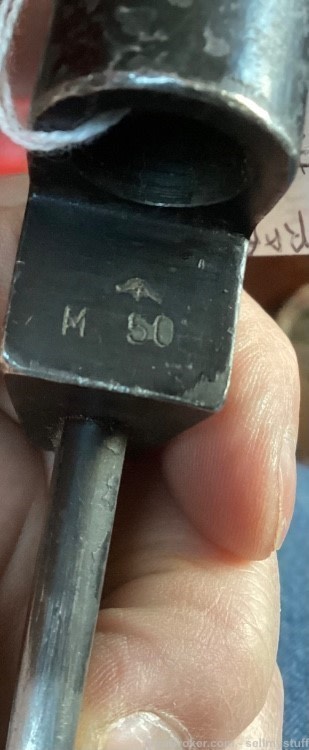 No 9 MK 1, M50 British Bayonet by BYFORDS LTD  VERY RARE , READ -img-1