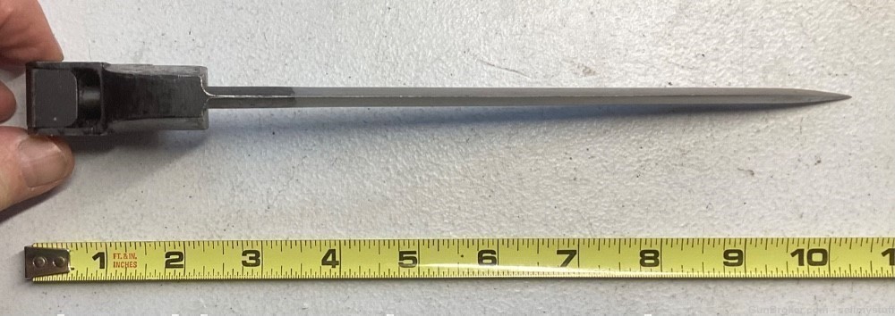 No 9 MK 1, M50 British Bayonet by BYFORDS LTD  VERY RARE , READ -img-12