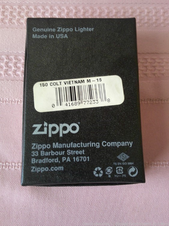 Only 150 USA Made Rare Case XX Zippo Colt Vietnam M-16 Firearms Lighter!-img-44