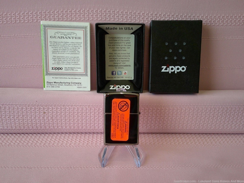 Only 150 USA Made Rare Case XX Zippo Colt Vietnam M-16 Firearms Lighter!-img-6