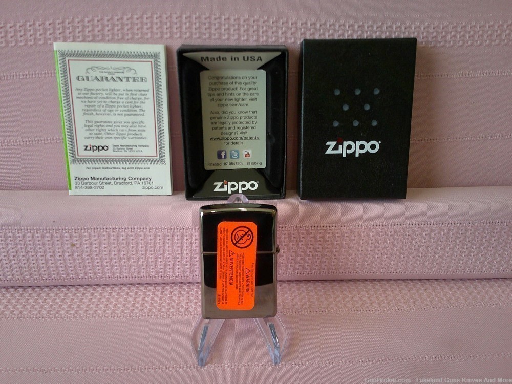 Only 150 USA Made Rare Case XX Zippo Colt Vietnam M-16 Firearms Lighter!-img-5