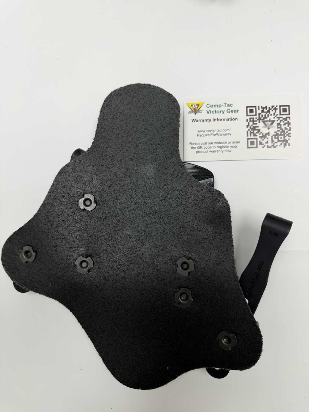 1911 HOLSTER, IWB, RIGHT HAND, MADE BY COMP-TAC USA, BLACK-img-1