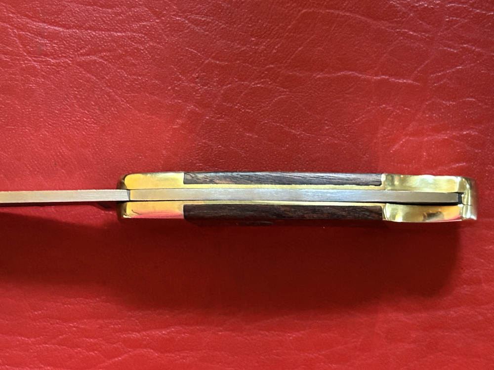 Vintage 1980’s Falcon Italy Handmade Small Lock Back Pocket Knife NOS-img-8