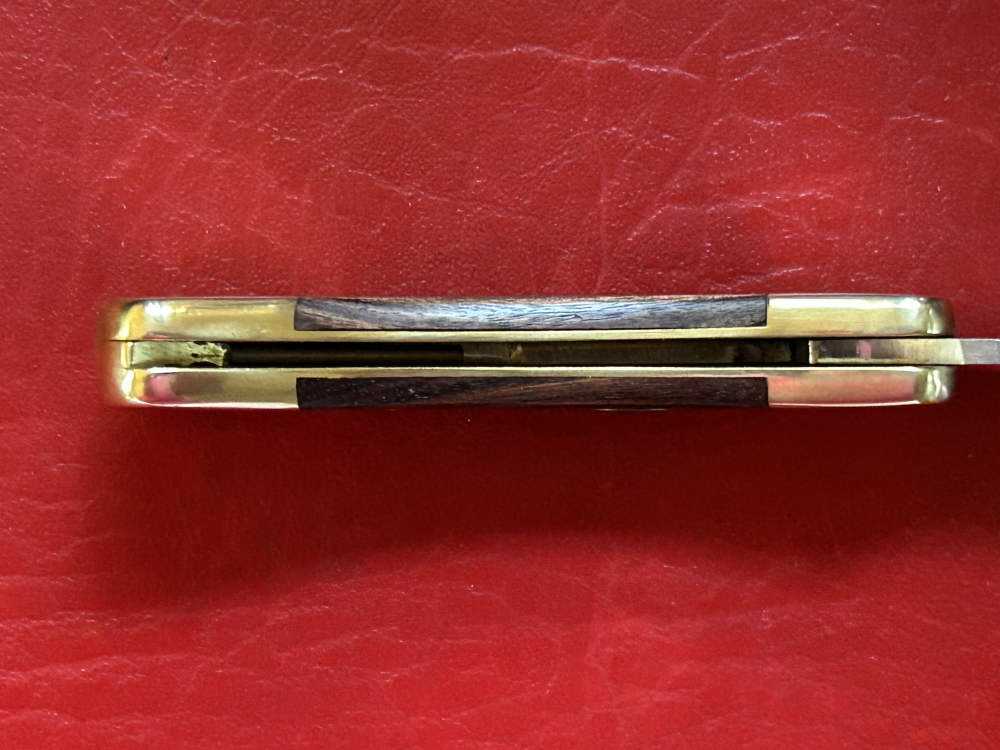 Vintage 1980’s Falcon Italy Handmade Small Lock Back Pocket Knife NOS-img-7