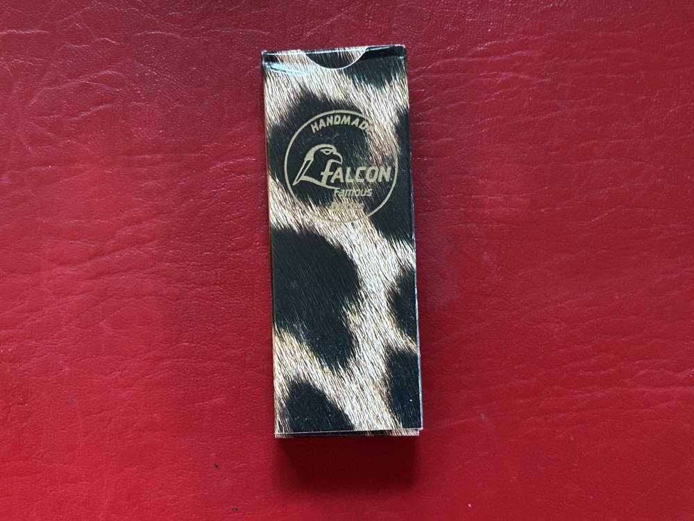 Vintage 1980’s Falcon Italy Handmade Small Lock Back Pocket Knife NOS-img-10