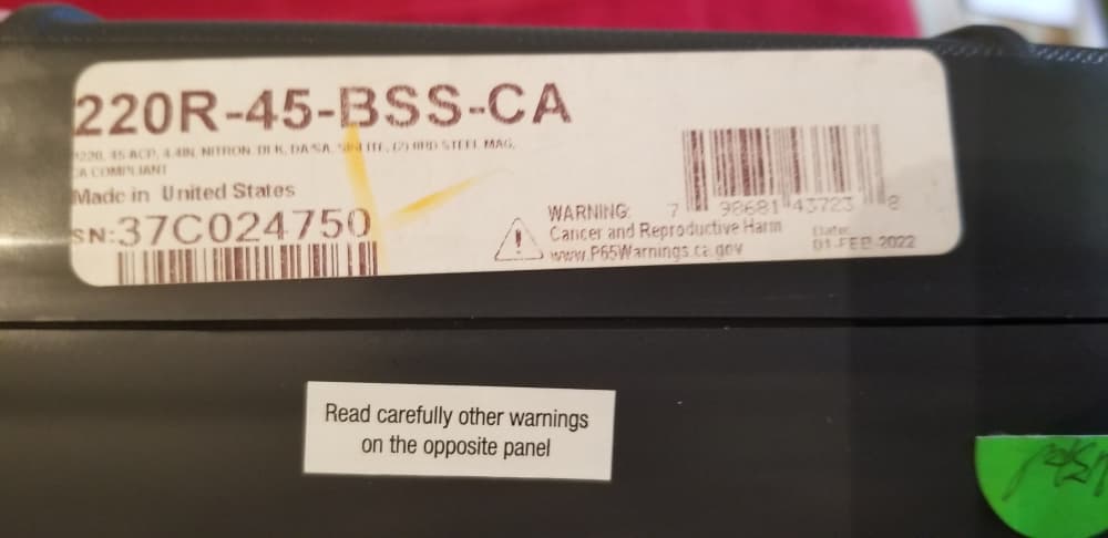 Sig Sauer P220R-45-BSS-CA (NIB) Never Fired-img-11