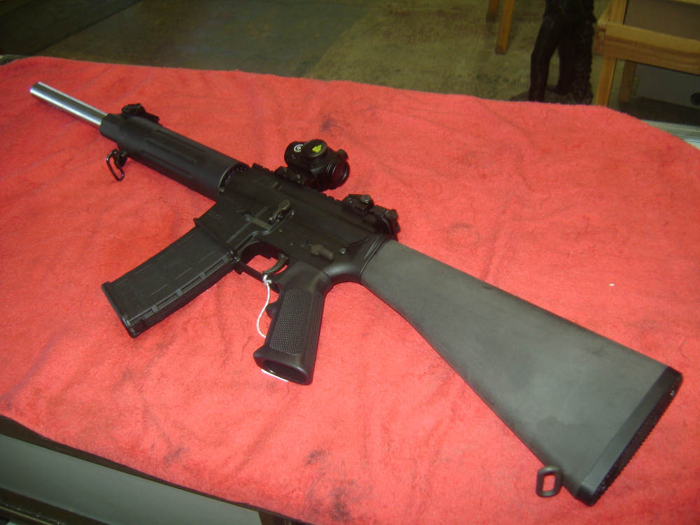 DPMS A-15 223REM 161/2"HEAVY STAINLESS BARREL 1-30RD MAGAZINE -img-0
